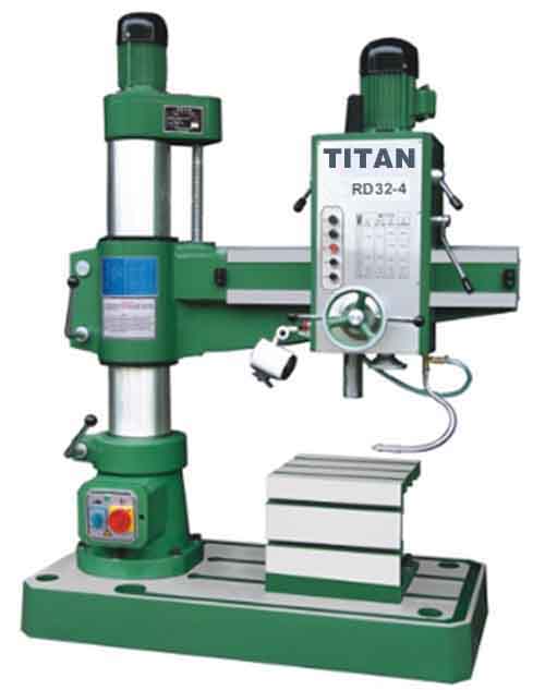 13.8" x 49" (4'-1") TITAN ... RADIAL ARM DRILL